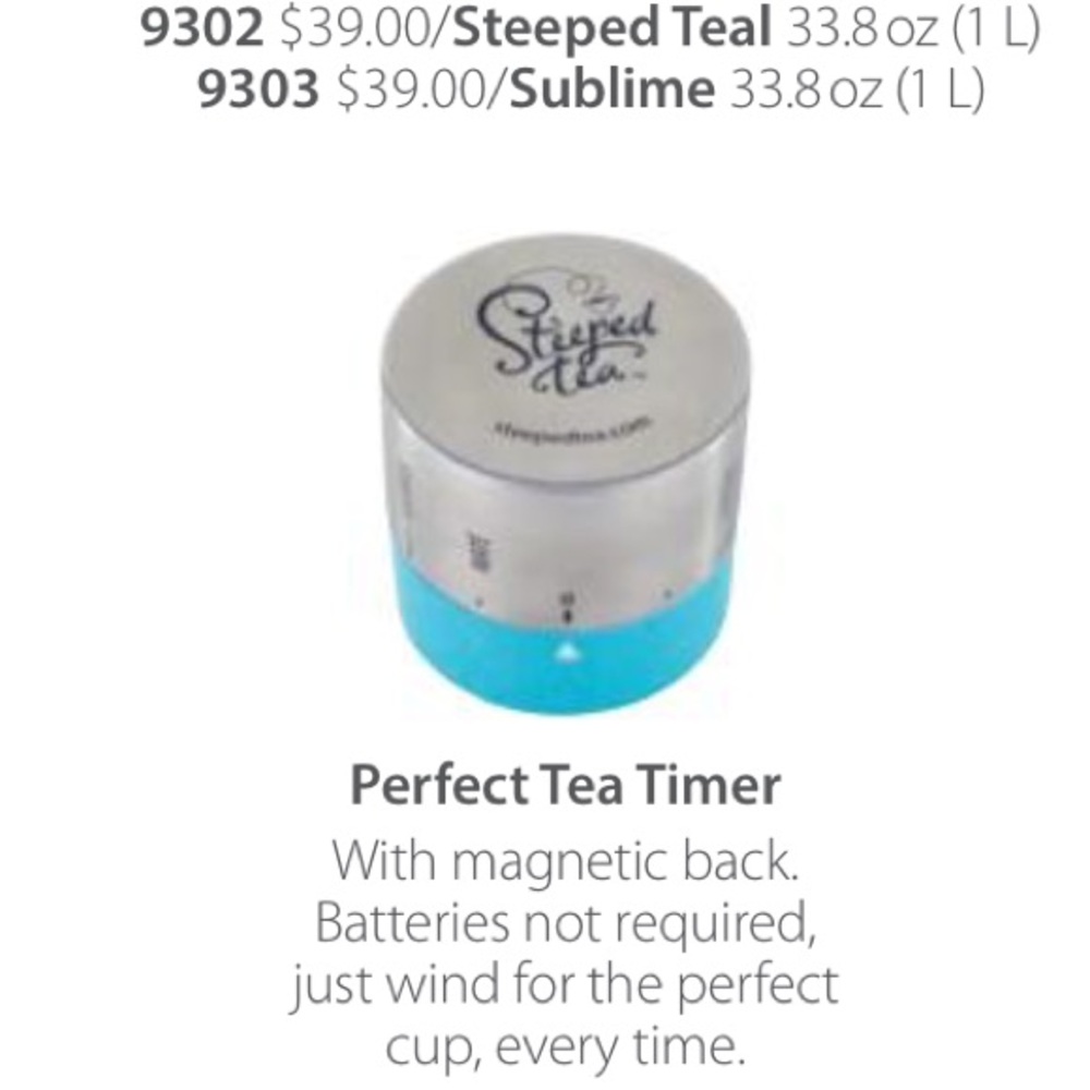 Steeped Tea Perfect Tea Timer☕️🎀